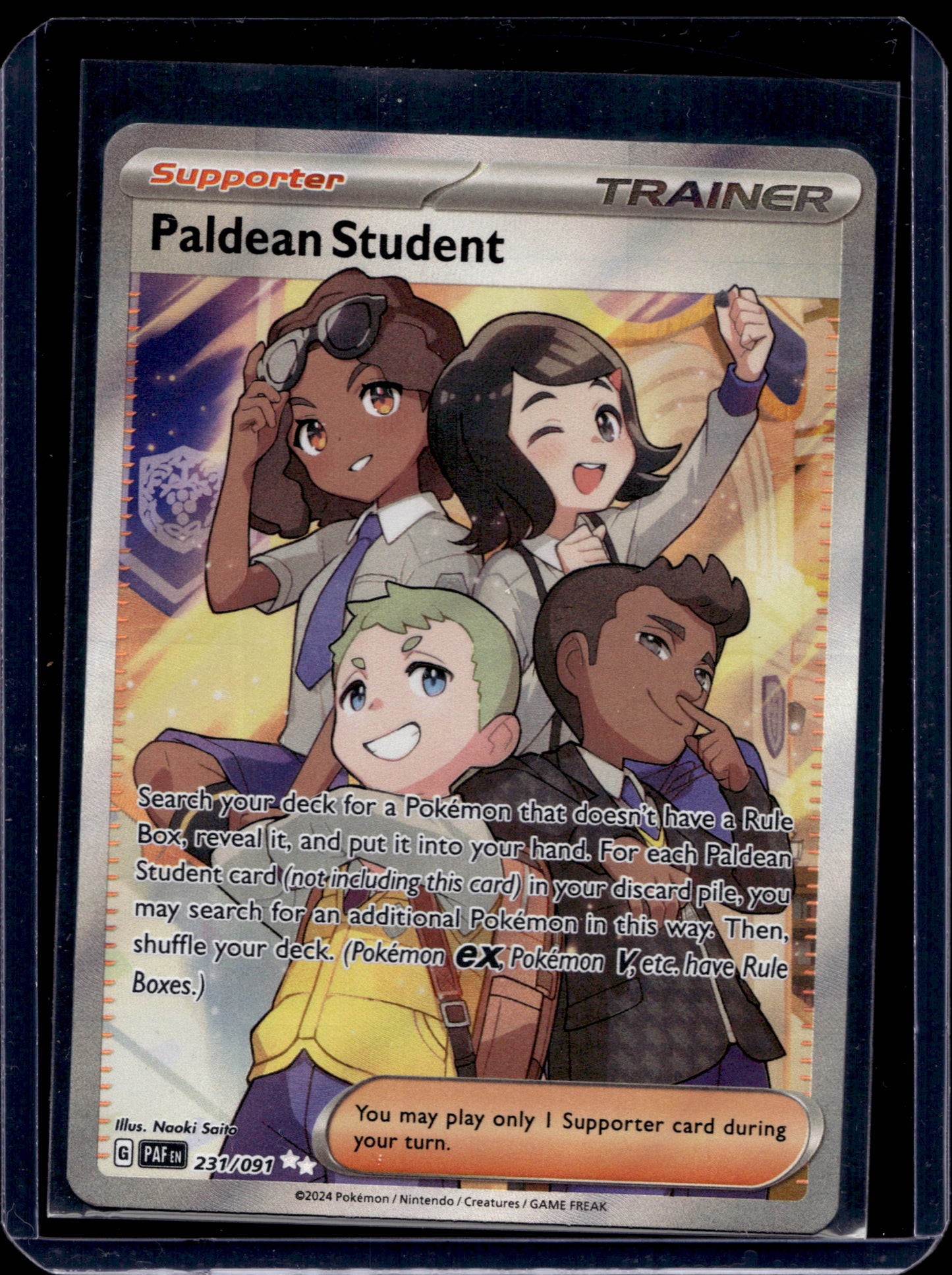 Paldean Student 231/91 Ultra Rare - MissingNo.