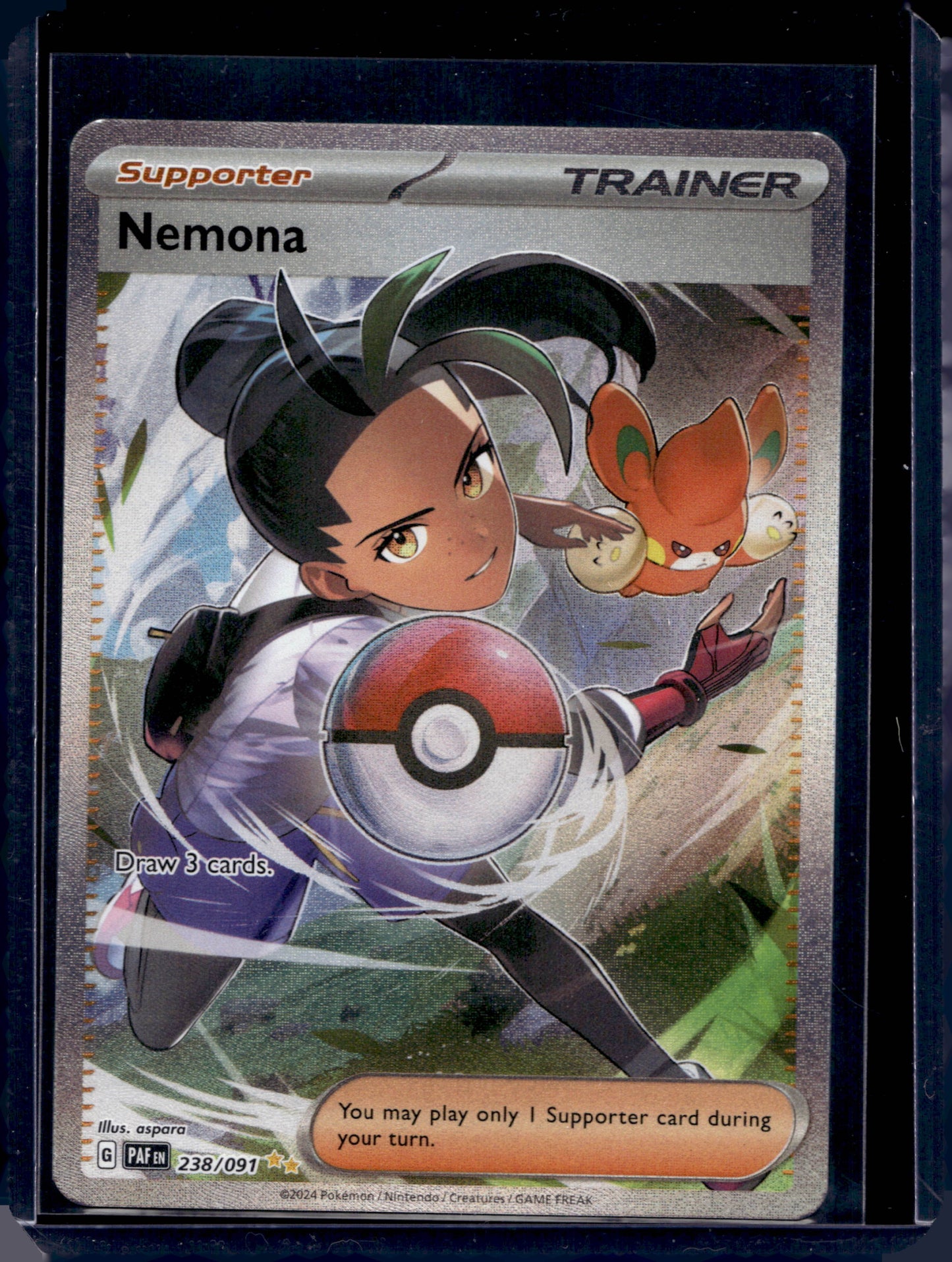 Nemona 238/91 Special Illustration Rare - MissingNo.