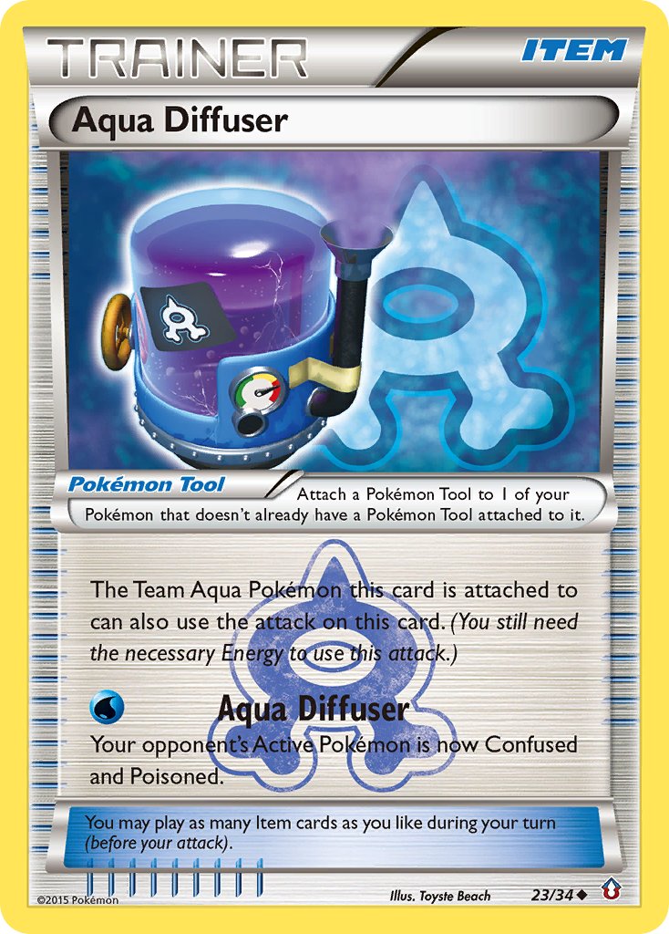 Aqua Diffuser 23/34 Uncommon - MissingNo.