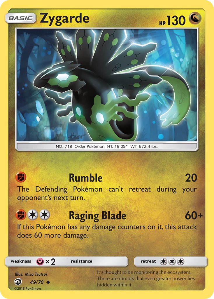 Zygarde 49/70 Uncommon - MissingNo.