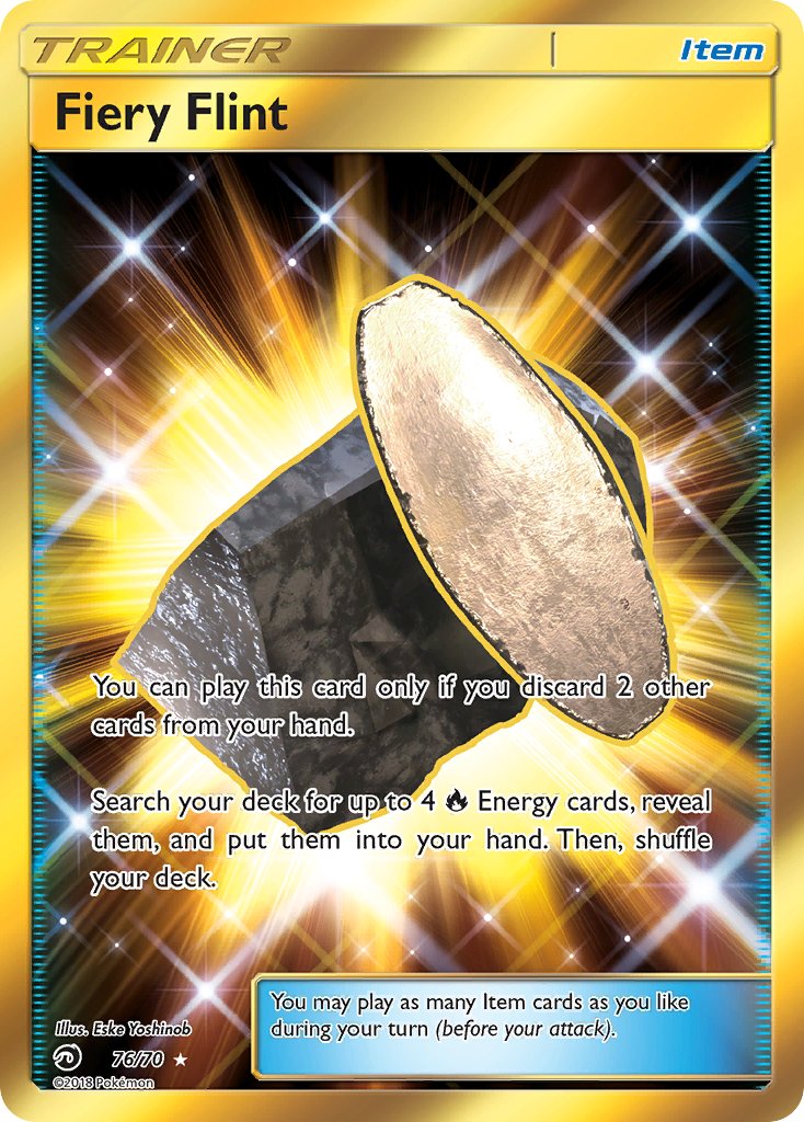 Fiery Flint 76/70 Gold Secret Rare - MissingNo.