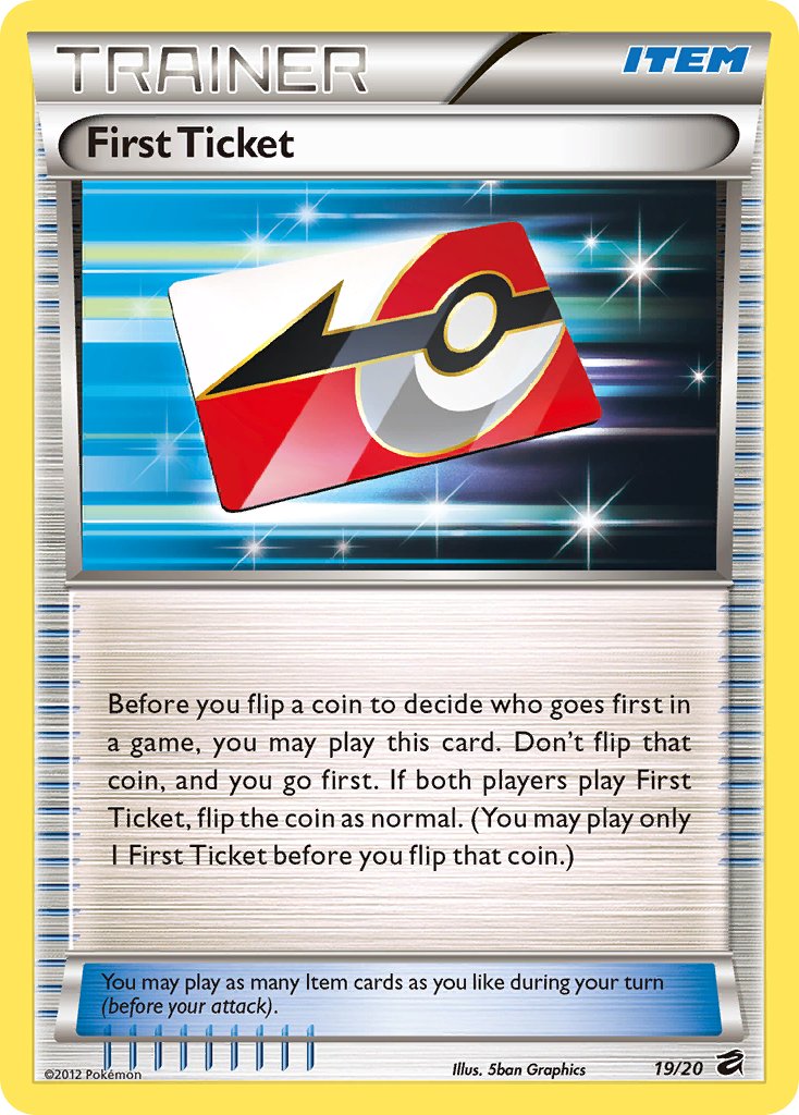 First Ticket 19/20 Holo - MissingNo.