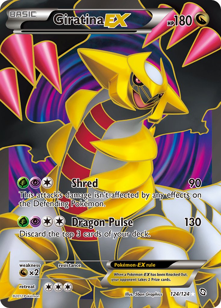 Giratina EX 124/124 Holo Ultra Rare EX - MissingNo.