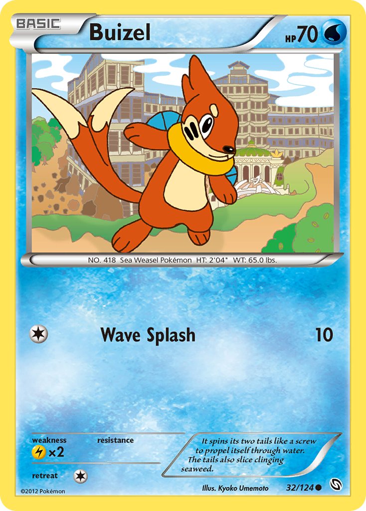 Buizel 32/124 Common - MissingNo.