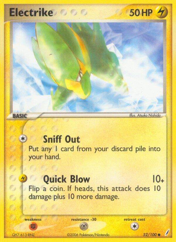 Electrike 52/100 Common - MissingNo.