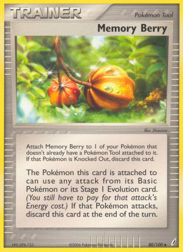 Memory Berry 80/100 Reverse Uncommon - MissingNo.