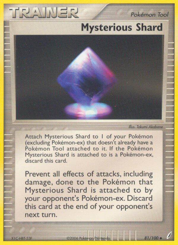 Mysterious Shard 81/100 Reverse Uncommon - MissingNo.