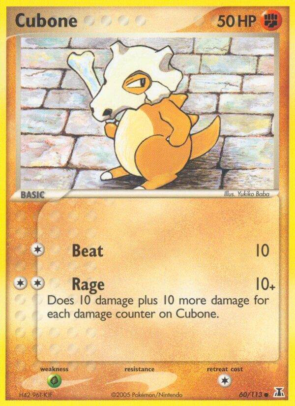 Cubone 60/113 Reverse Common - MissingNo.