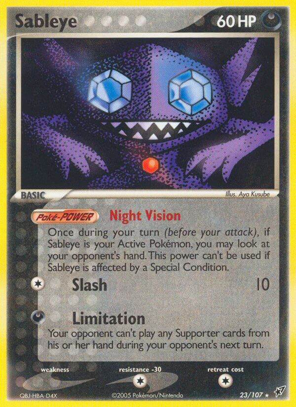 Sableye 23/107 Non-Holo Rare - MissingNo.