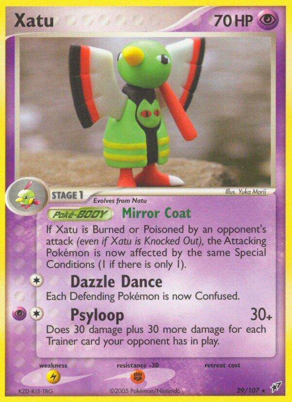 Xatu 29/107 Reverse Rare - MissingNo.