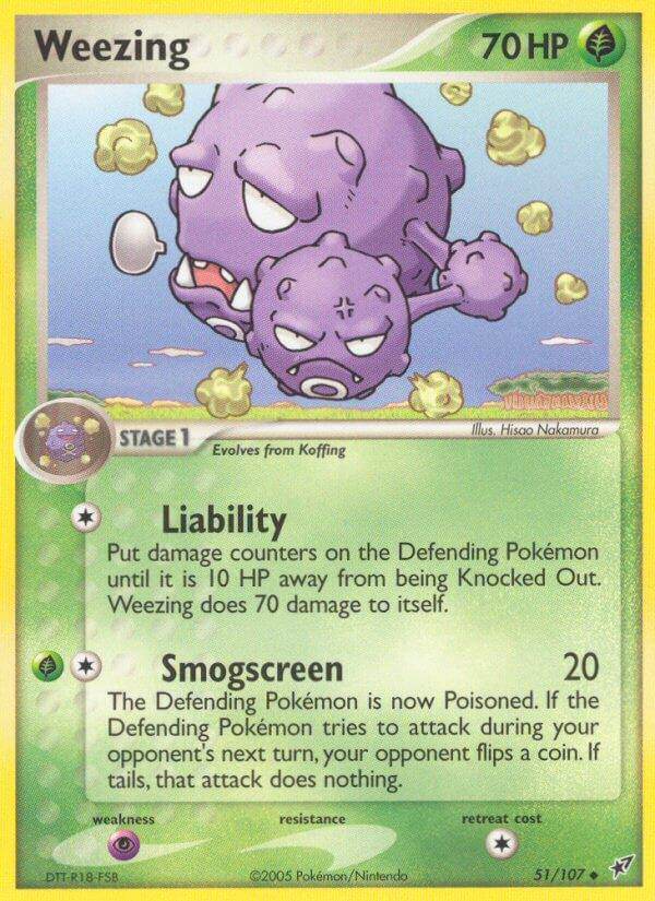 Weezing 51/107 Uncommon - MissingNo.