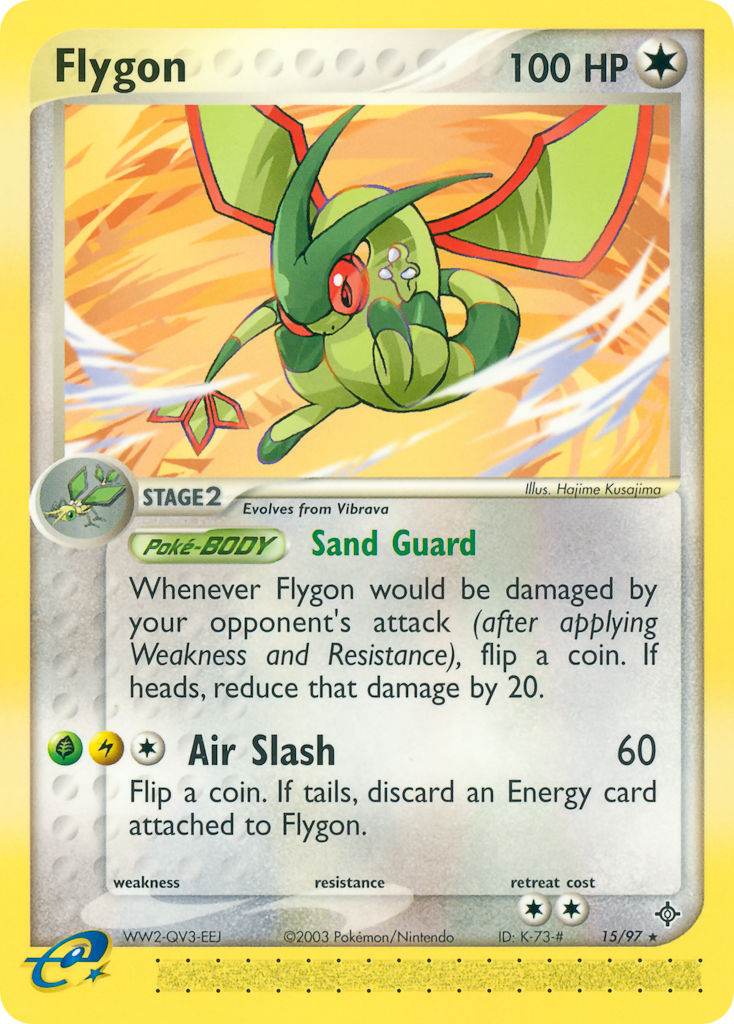 Flygon 15/97 Non-Holo Rare - MissingNo.