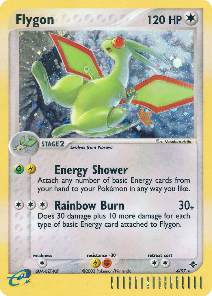 Flygon 4/97 Reverse Rare - MissingNo.