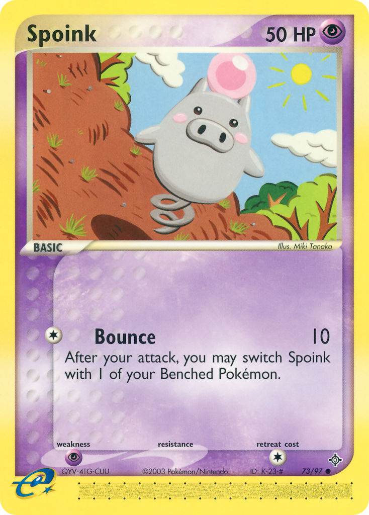 Spoink 73/97 Common - MissingNo.