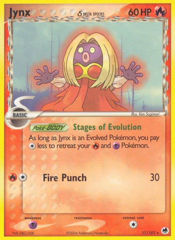 Jynx ? 17/101 Non-Holo Rare - MissingNo.