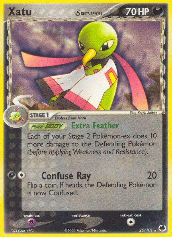 Xatu ? 25/101 Reverse Rare - MissingNo.