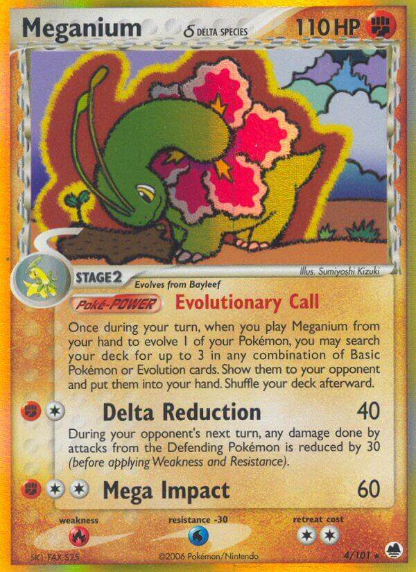 Meganium ? 4/101 Holo Rare - MissingNo.