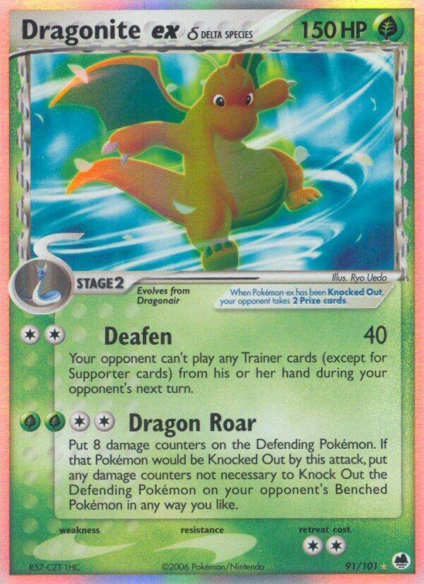 Dragonite ex ? 91/101 Holo Rare ex - MissingNo.