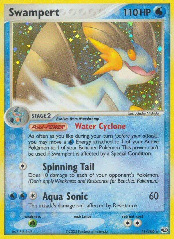 Swampert 11/106 Holo Rare - MissingNo.