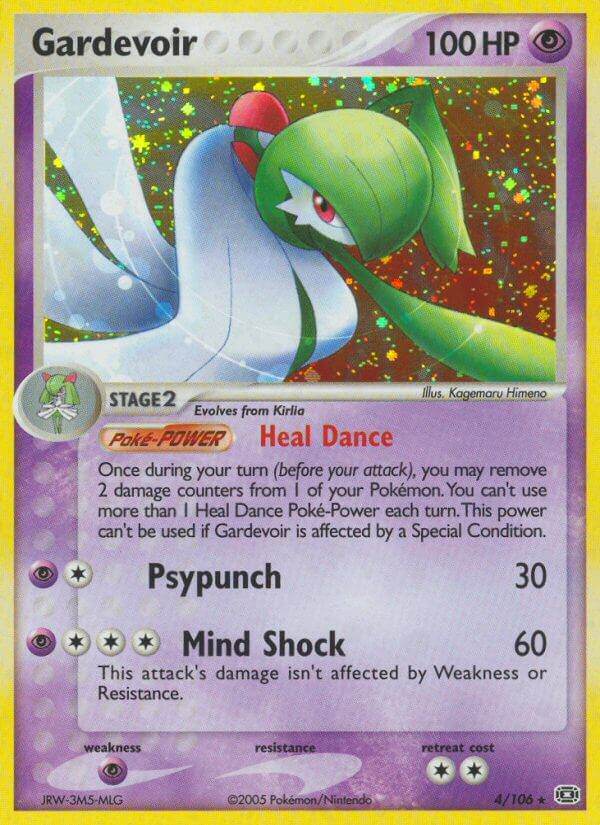 Gardevoir 4/106 Holo Rare - MissingNo.