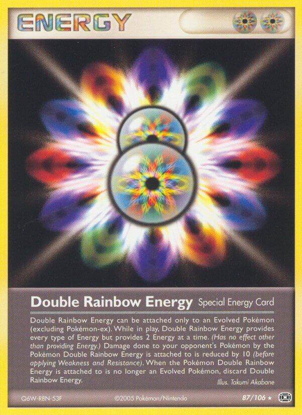 Double Rainbow Energy 87/106 Non-Holo Rare - MissingNo.
