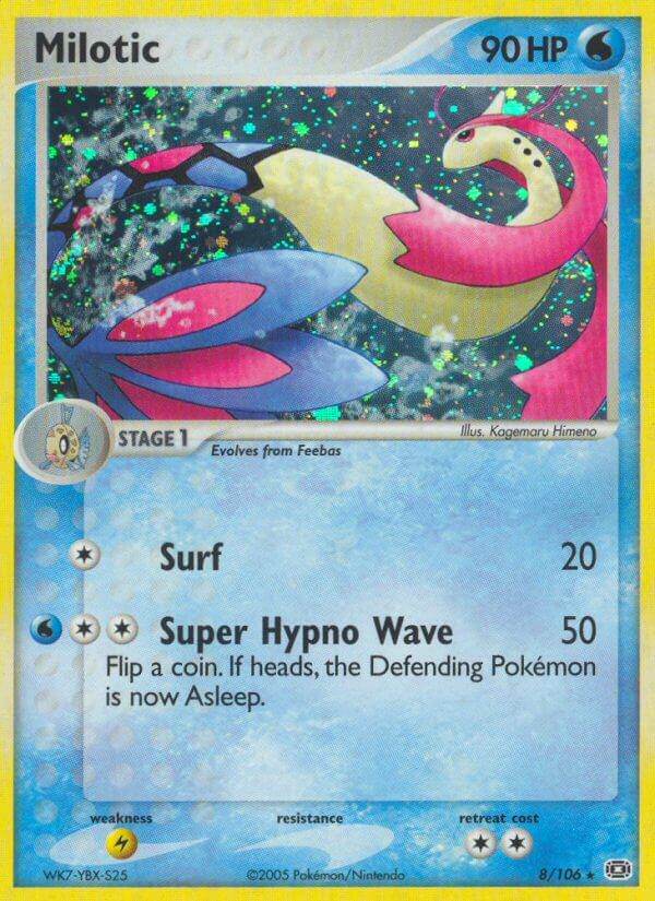 Milotic 8/106 Reverse Rare - MissingNo.