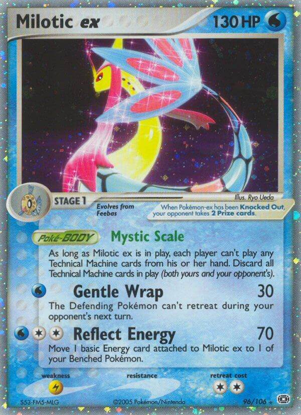 Milotic ex 96/106 Holo Rare ex - MissingNo.