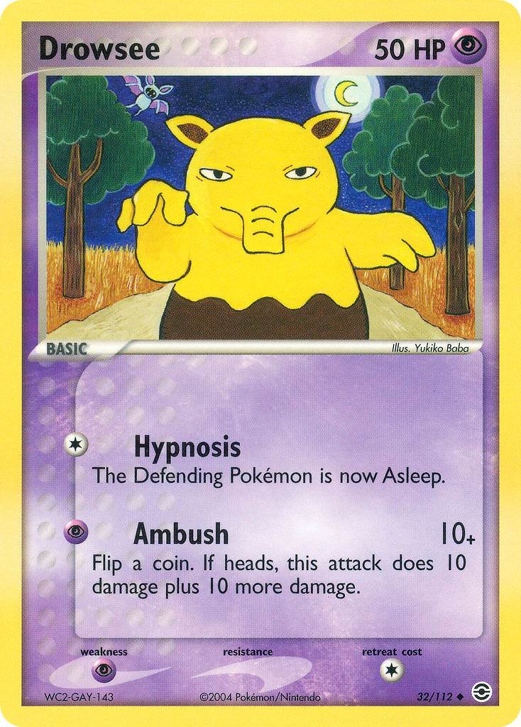 Drowzee 32/112 Uncommon - MissingNo.