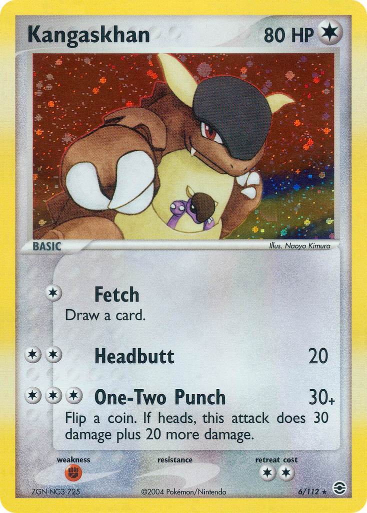 Kangaskhan 6/112 Holo Rare - MissingNo.