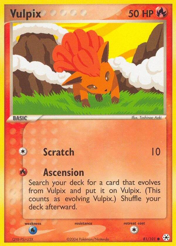 Vulpix 81/101 Reverse Common - MissingNo.