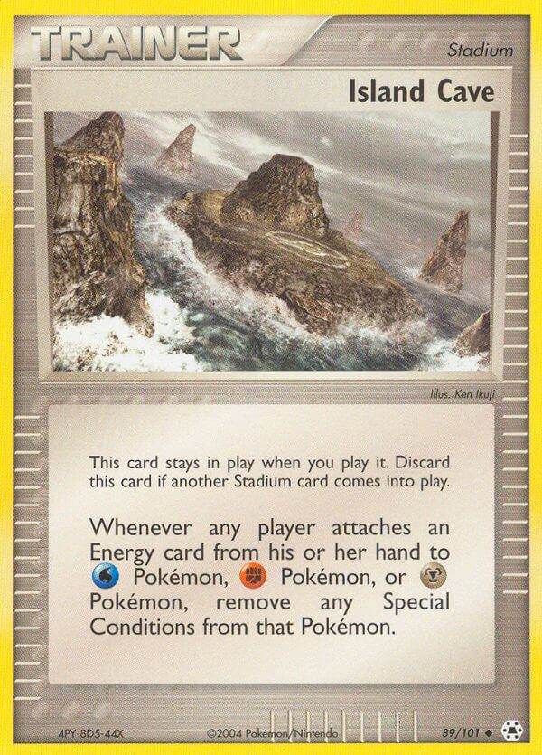 Island Cave 89/101 Reverse Uncommon - MissingNo.