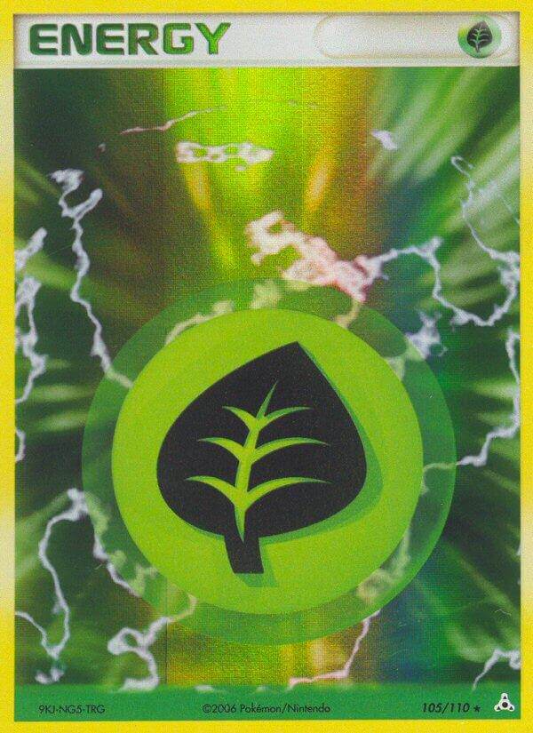 Grass Energy 105/110 Holo Rare - MissingNo.