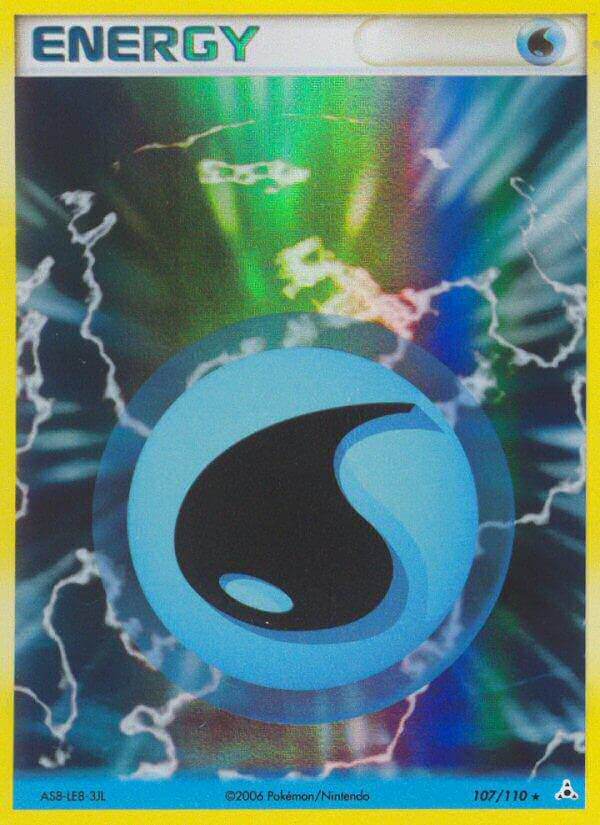 Water Energy 107/110 Holo Rare - MissingNo.