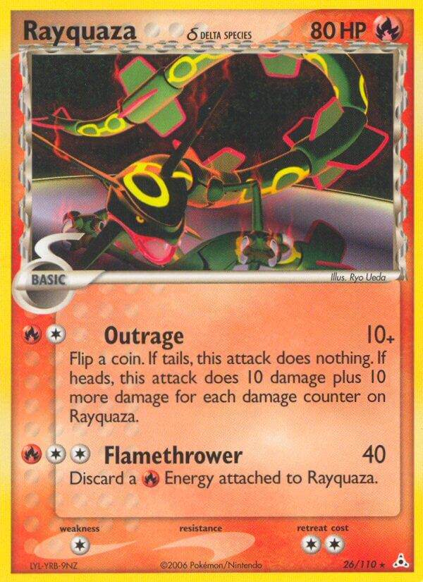 Rayquaza ? 26/110 Non-Holo Rare - MissingNo.