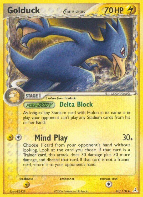 Golduck ? 43/110 Uncommon - MissingNo.