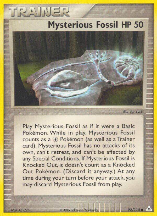 Mysterious Fossil 92/110 Common - MissingNo.