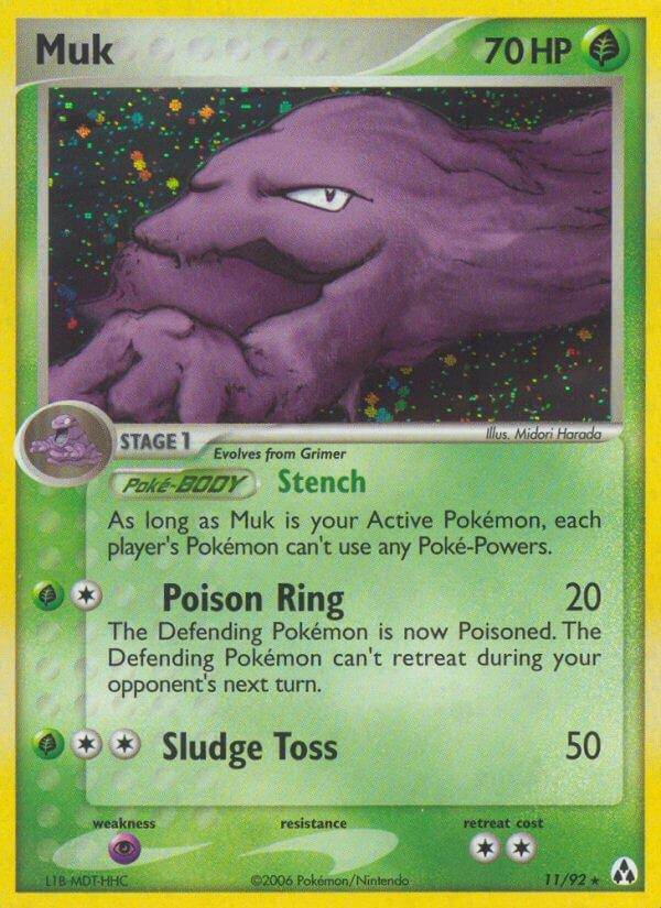 Muk 11/92 Reverse Rare - MissingNo.