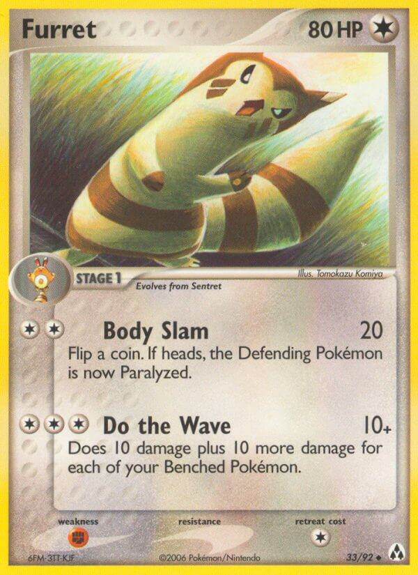 Furret 33/92 Uncommon - MissingNo.