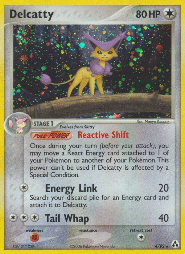 Delcatty 4/92 Reverse Rare - MissingNo.