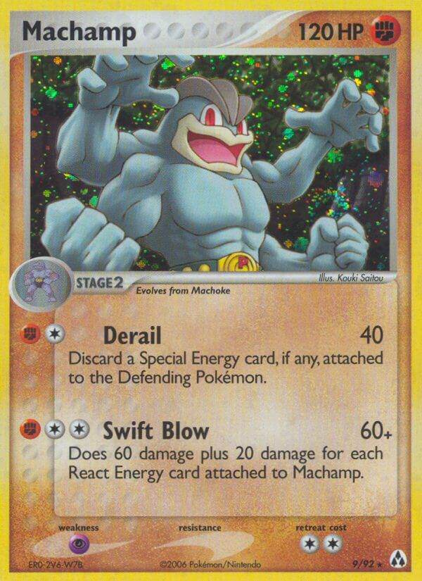 Machamp 9/92 Holo Rare - MissingNo.