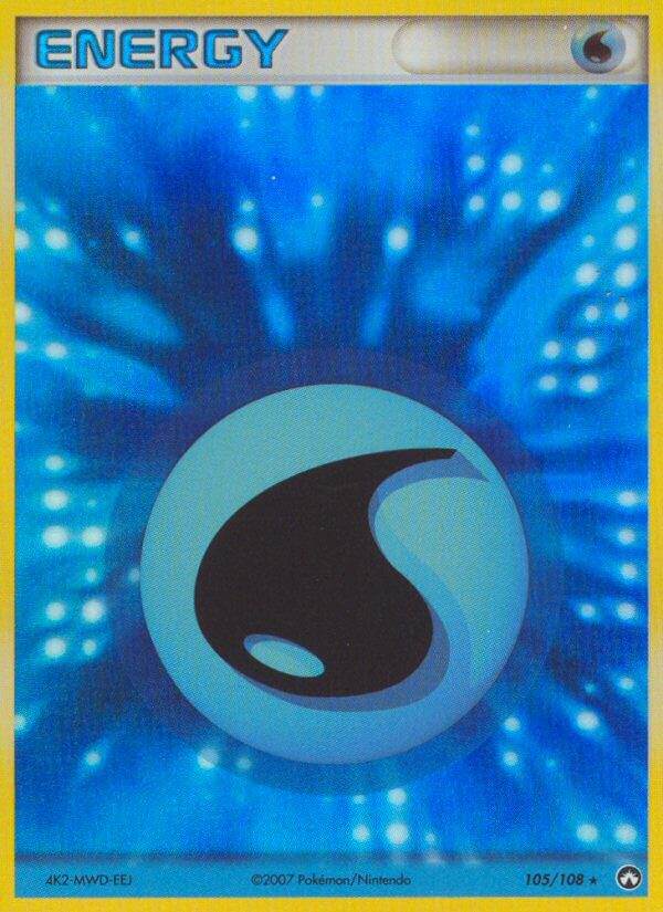 Water Energy 105/108 Holo Rare - MissingNo.