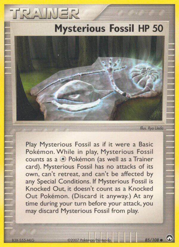 Mysterious Fossil 85/108 Reverse Common - MissingNo.
