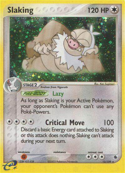 Slaking 12/109 Reverse Rare - MissingNo.