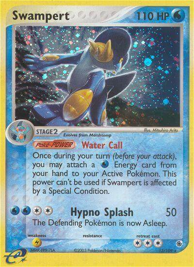 Swampert 13/109 Holo Rare - MissingNo.
