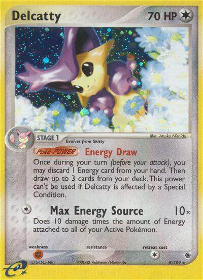 Delcatty 5/109 Reverse Rare - MissingNo.