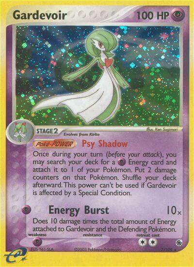 Gardevoir 7/109 Reverse Rare - MissingNo.