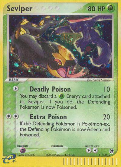 Seviper 11/100 Holo Rare - MissingNo.
