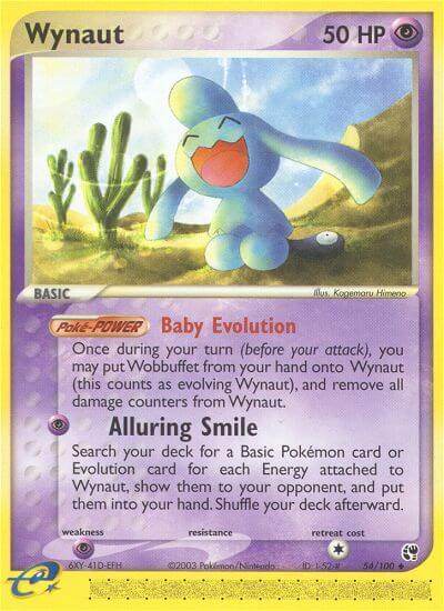 Wynaut 54/100 Reverse Uncommon - MissingNo.