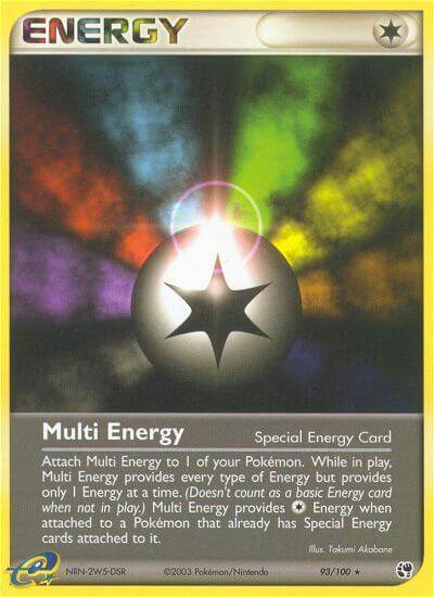 Multi Energy 93/100 Non-Holo Rare - MissingNo.