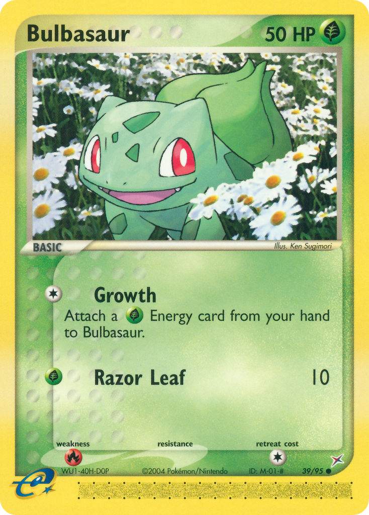 Bulbasaur 39/95 Reverse Common - MissingNo.